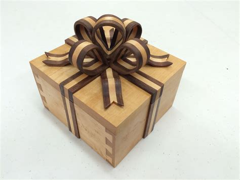 Wooden Bow Box 